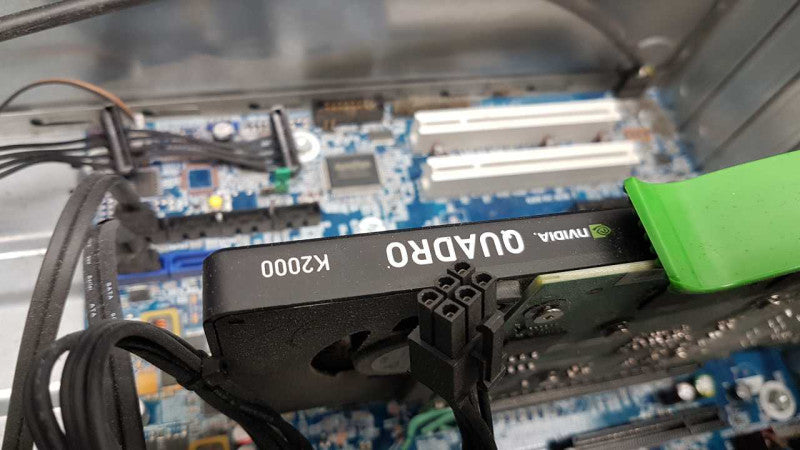 HP Z220 Workstation Xeon E3-1240 V2 @ 3.40ghz / 8gb ram / Quadro K2000 GPU #