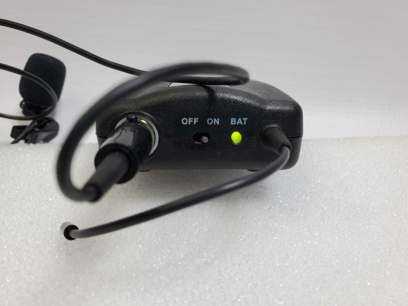 Shure ULX1-J1 Wireless BodyPack Transmitter w Wired Mic Attachment and bag