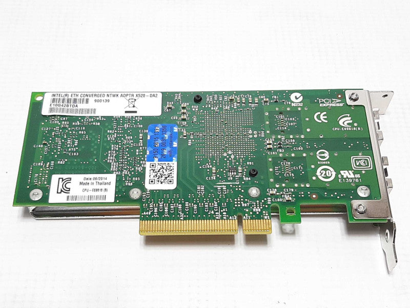 Intel X520-DA2 10Gb 10Gbe 10 Gigabit Network Adapter NIC Dual Port E10G42BTDA +