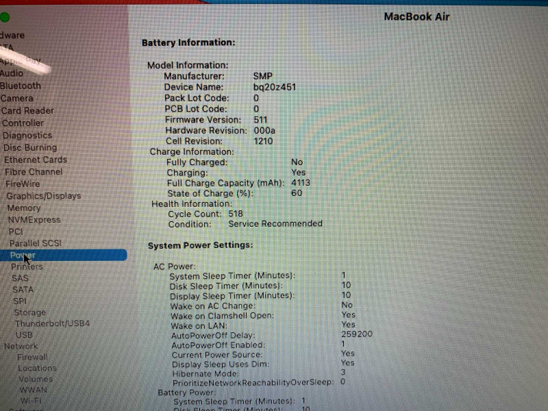 MacBook Air 13-inch Early 2014 with i5 CPU 4GB RAM 128GB Storage READ -