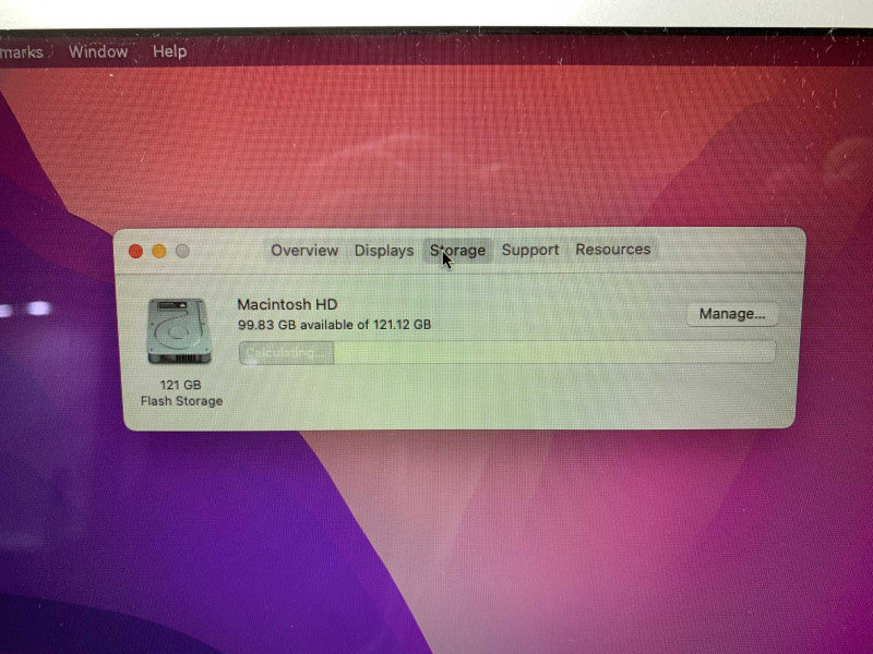 MacBook Air 13-inch Early 2015 with i5 CPU 8GB RAM &128GB Storage  -