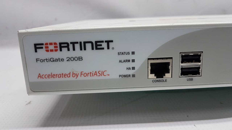 Fortinet Fortigate 200B 16-Port Firewall Units Factory Reset #
