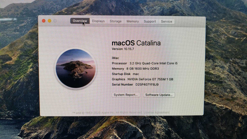 Apple iMac 27\\" L2013 i5 Quad-Core@3.2GHz 8GB DDR3 GT755M 240G HDD [