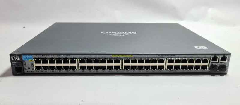 HP ProCurve 2610-48-PWR J9089A 48-Port POE Gigabit Ethernet 2-Port SFP Switch  $