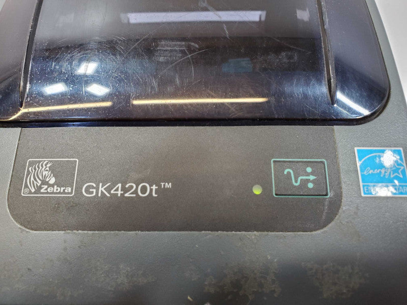 Zebra GK420T Thermal Transfer Desktop Printer - Black  (