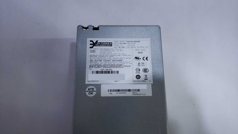 HP StorageWorks MSA2000 81-00000031 Power Supply Model YM-2751B 481320-001 [