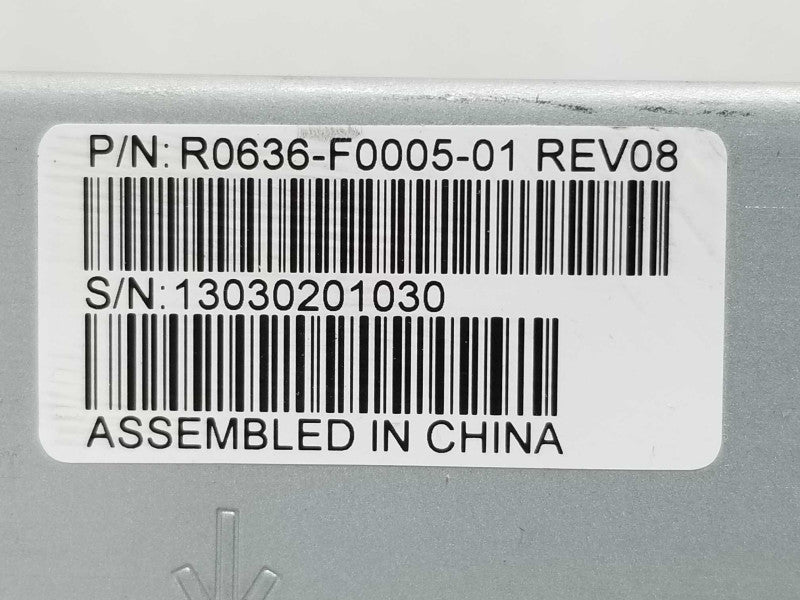 IBM 00AR108 R0636-F0005-01 Rev08 Storwize V3700 Node Controller _
