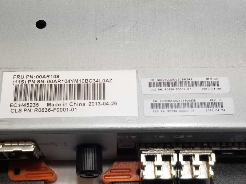 IBM 00AR108 R0636-F0005-01 Rev08 Storwize V3700 Node Controller _