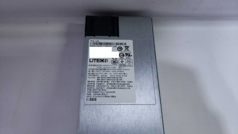 Cisco LiteOn PA-1711-1-LF 715W Switching Power Supply Unit [