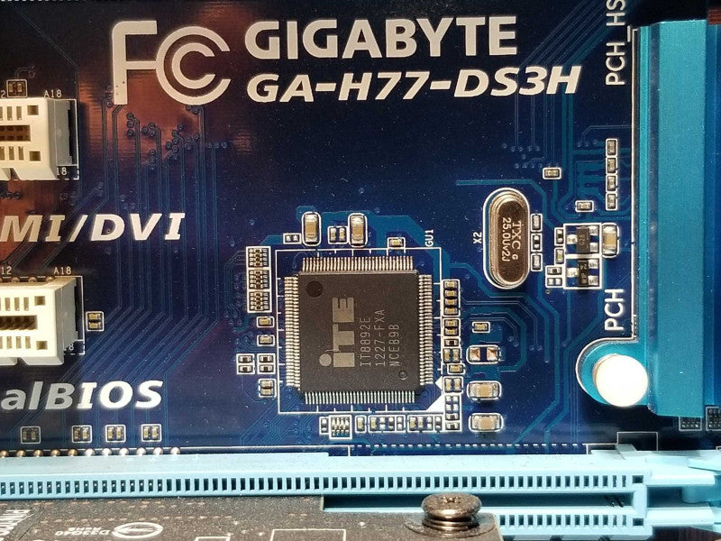 Custom/Gigabyte Tower PC, Core I7-3770 3.4GHz, 16GB RAM, No HDD _