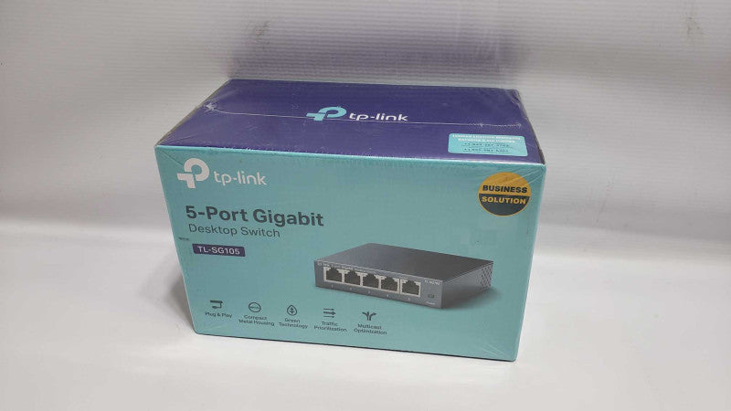 TP-LINK TL-SG105 5-Port Gigabit Smart Managed Network Switch (NEW) |
