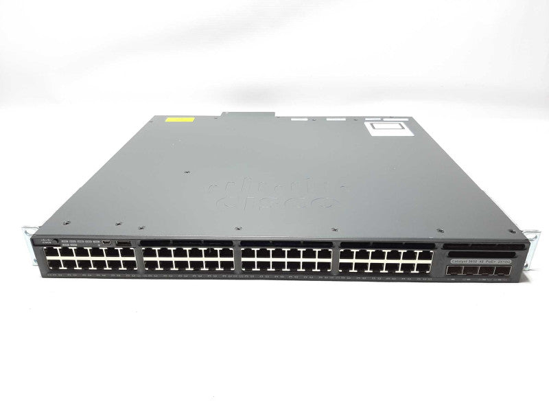 Cisco Catalyst WS-C3650-48PD 48-Port PoE+ 2x10G Gigabit Ethernet Switch +