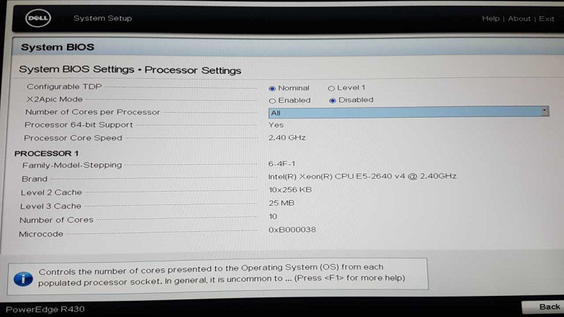 Dell Poweredge R430 Xeon E5-2640 V4 @ 2.40ghz / 16gb ram / READ #