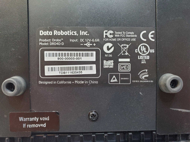 Data Robotics DROBO DR04D-D Gen2 4 Bay Redundant Storage (