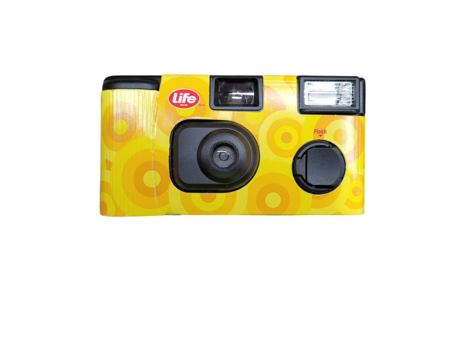 LIFE BRAND single use camera 800 film 27 exposure with flash