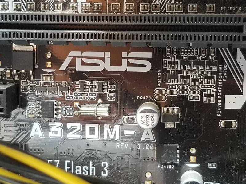Custom/Asus PC, AMD Ryzen 3 2200G 3.5GHz, 87GB DDR4, No HDD _
