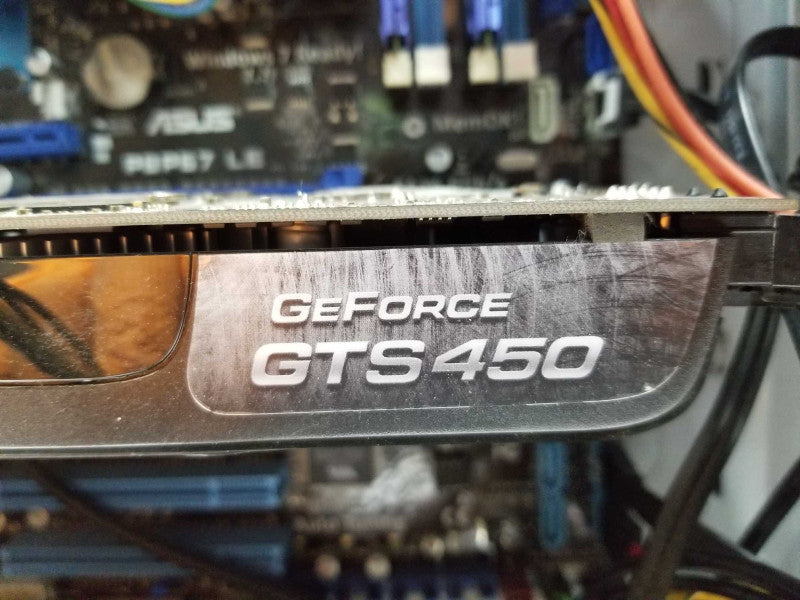 Custom/Asus PC, Core I7-2600 3.4GHz, 8GB DDR3, No HDD, GeForce GTS450 GPU _
