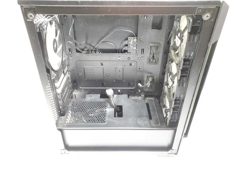 Corsair icue 4000x rgb mid-tower 6x cooling fans AS-IS powers on