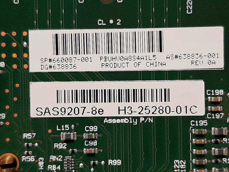 HP SAS9207-8e PCIe 3.0 8-Port HBA Full Height H3-25280-01C 660087-001 638836 +