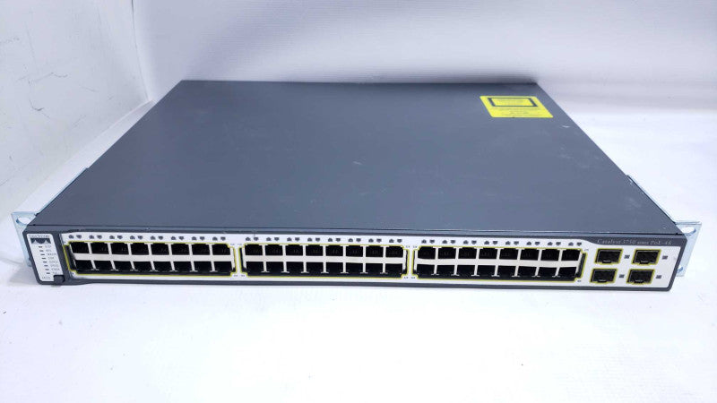 Cisco Catalyst C3750-48PS-S 3750G Series PoE-48 Gigabit Network Switch [