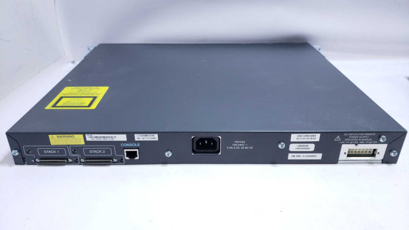 Cisco Catalyst C3750-48PS-S 3750G Series PoE-48 Gigabit Network Switch [