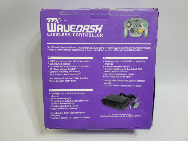 TTX Teck wireless GameCube controller OpenBox