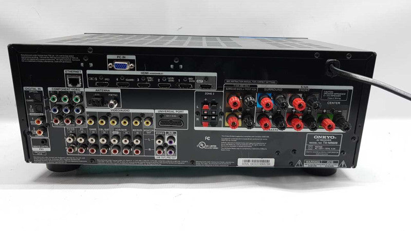 Onkyo TX-NR609 Home theater receiver with 3D-ready HDMI switching #