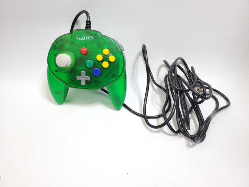 Retro-Bit Tribute N64 USB Controller for PC/Mac, Nintendo Switch OPEN BOX