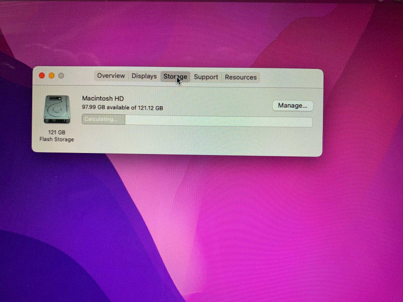 MacBook Air 13-inch Early 2015 with i5 CPU 4GB RAM & 128GB Storage -