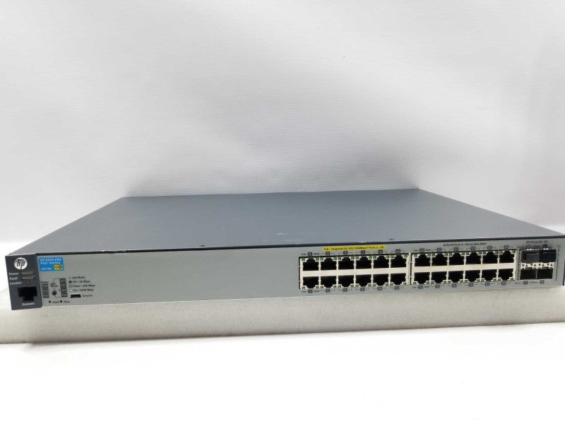 HP ARUBA 2530-24G POE 24 Port Managed Switch - J9773A, FCTY RESET ~