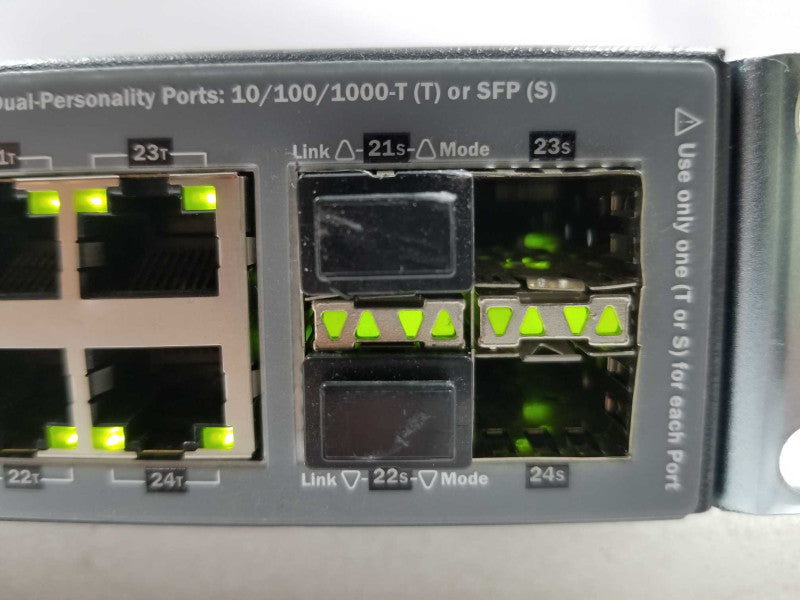 HP ARUBA 2920-24G POE 24 Port Managed Switch - J9727A, AS-IS ~