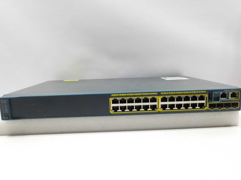 Cisco Catalyst WS-C2960S-24TS-L 24 Port Gigabit 4 SFP 1G Network Switch, READ* ~