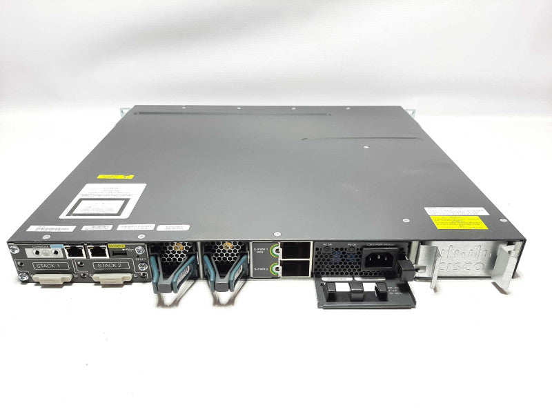 Cisco WS-C3750X-24 24-Port Gigabit Ethernet Switch +
