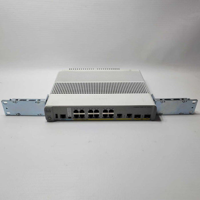 Cisco Catalyst WS-C3560CX-12PC-S 12-Port Ethernet Switch 3560-CX with two ears