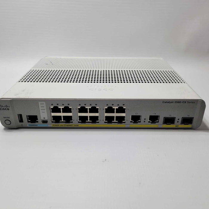 Cisco Catalyst WS-C3560CX-12PC-S 12-Port Ethernet Switch 3560-CX