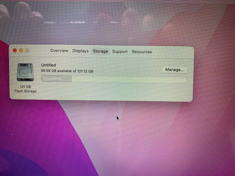 MacBook Air 13-inch Early 2015 with i5 CPU 4GB RAM & 128GB Storage -