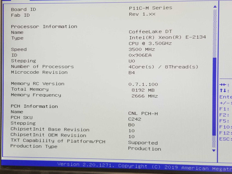 Custom Workstation, Xeon E-2134 3.5GHz, 8GB DDR4, 2x 960GB SSD + 2x 2TB SATA _