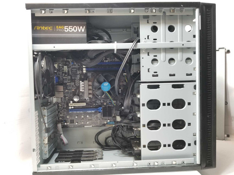Custom Workstation, Xeon E-2134 3.5GHz, 8GB DDR4, 2x 960GB SSD + 2x 2TB SATA _