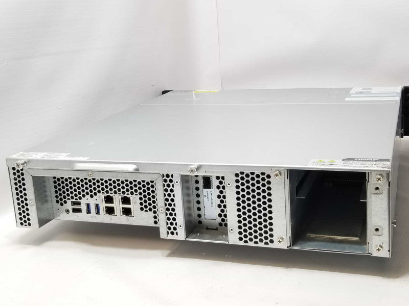 QNAP TS1263U-RP, 8GB RAM, LAN-10G1SR-U SFP Card, No HDD/PSU AS-IS _