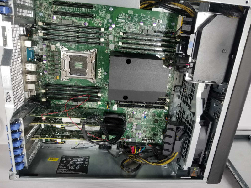 Dell Precision T7600, Xeon E5-2630 2.3GHz 6C/64GB, 4x 240GB SSD, 2x Quadro 600 ~