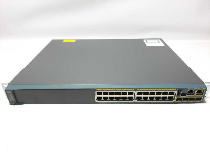 Cisco Catalyst 2960-S PoE+ 24-Port Ethernet Switch WS-C2960S-24PS-L +
