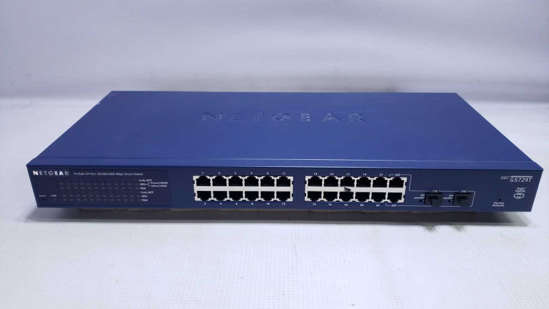NETGEAR PROSAFE GS724T V3 24 PORT GIGABIT SMART ETHERNET SWITCH [