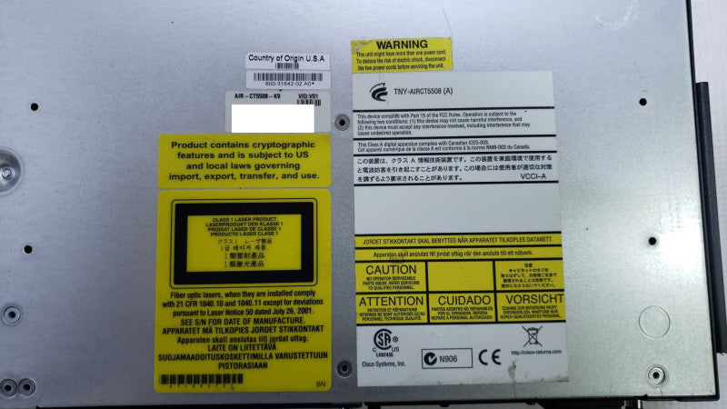 Cisco 5508 Wireless Controller 5500 Series AIR-CT5508-25-K9 [