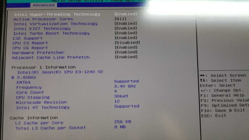 Lenovo thinkstation TS430 Xeon E3-1240(v2)  3.40GHz/4GB RAM, NO HDDs ~