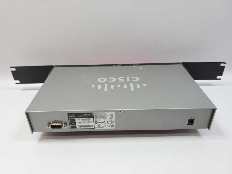 Cisco SG300-10 10-Port Gigabit Managed Network Switch. ~