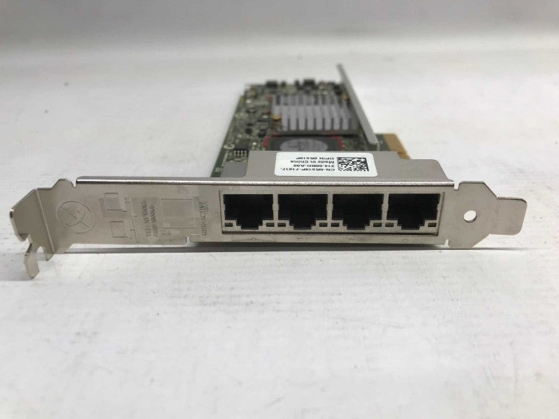 Dell 0R519P R519P Broadcom 4 Ports PCI-E 10/100/1000 Quad Gigabit Ethernet