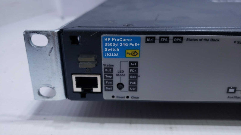 HP ProCurve 3500yl-24G-POE+ 24-Ports Gigabit POE Ethernet Switch J9310A [