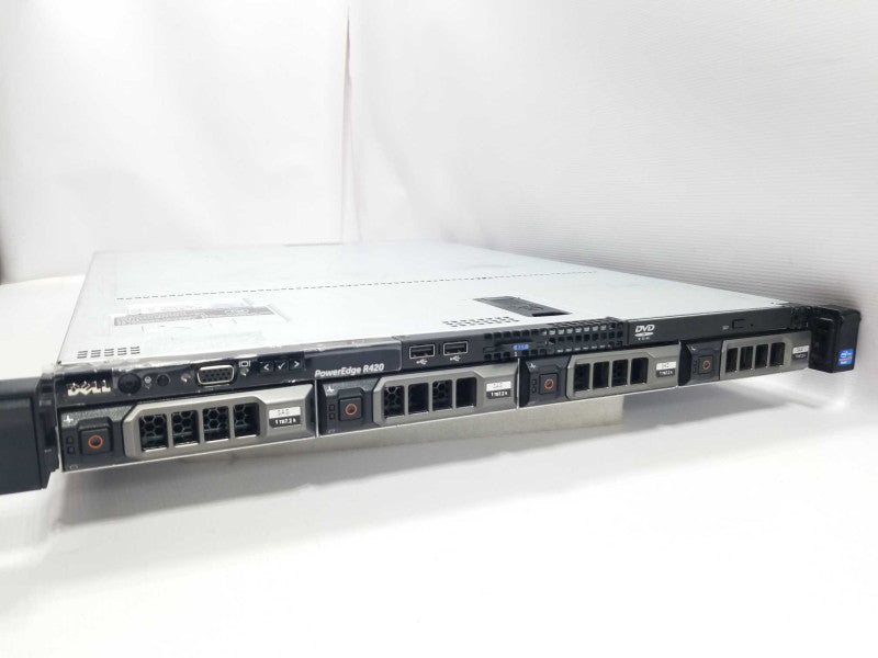 Dell PE R420, 2x Xeon E5-2407 2.2GHz QC/64GB, H310 Mini, 4x 1TB HDDs, 3.5\\" ~