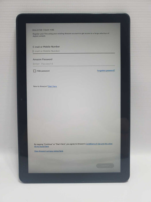 Amazon Kindle Fire HD 10 Model T76N2B 16GB Storage |