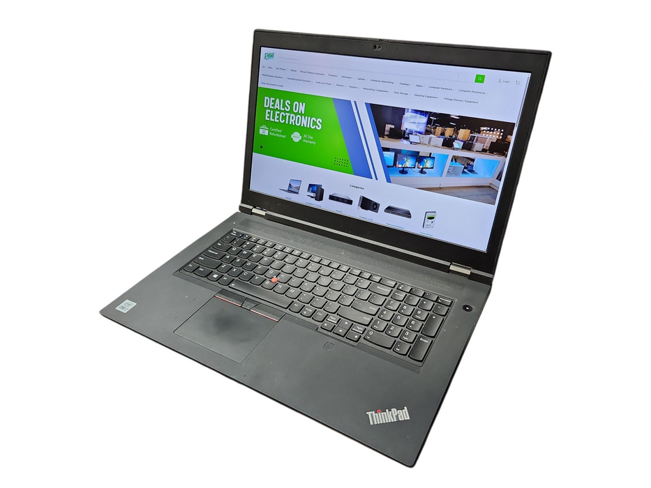 Lenovo ThinkPad P17 Gen 1 i7-10750H, 16GB DDR4, QUADRO T1000, 256GB NVMe  Lap200